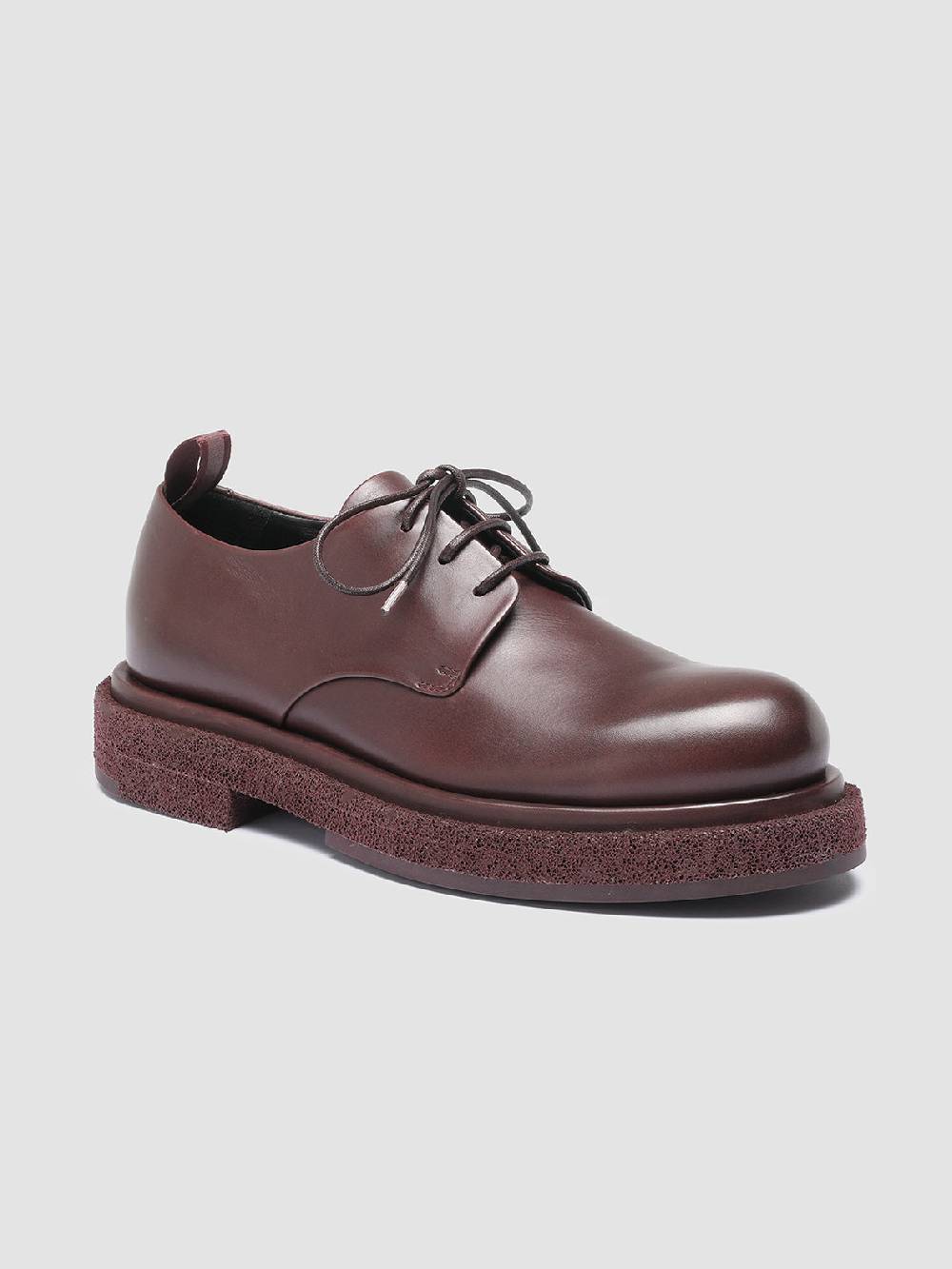 Officine Creative TONAL 100 Derby in Pelle Bordeaux Vendita Economica