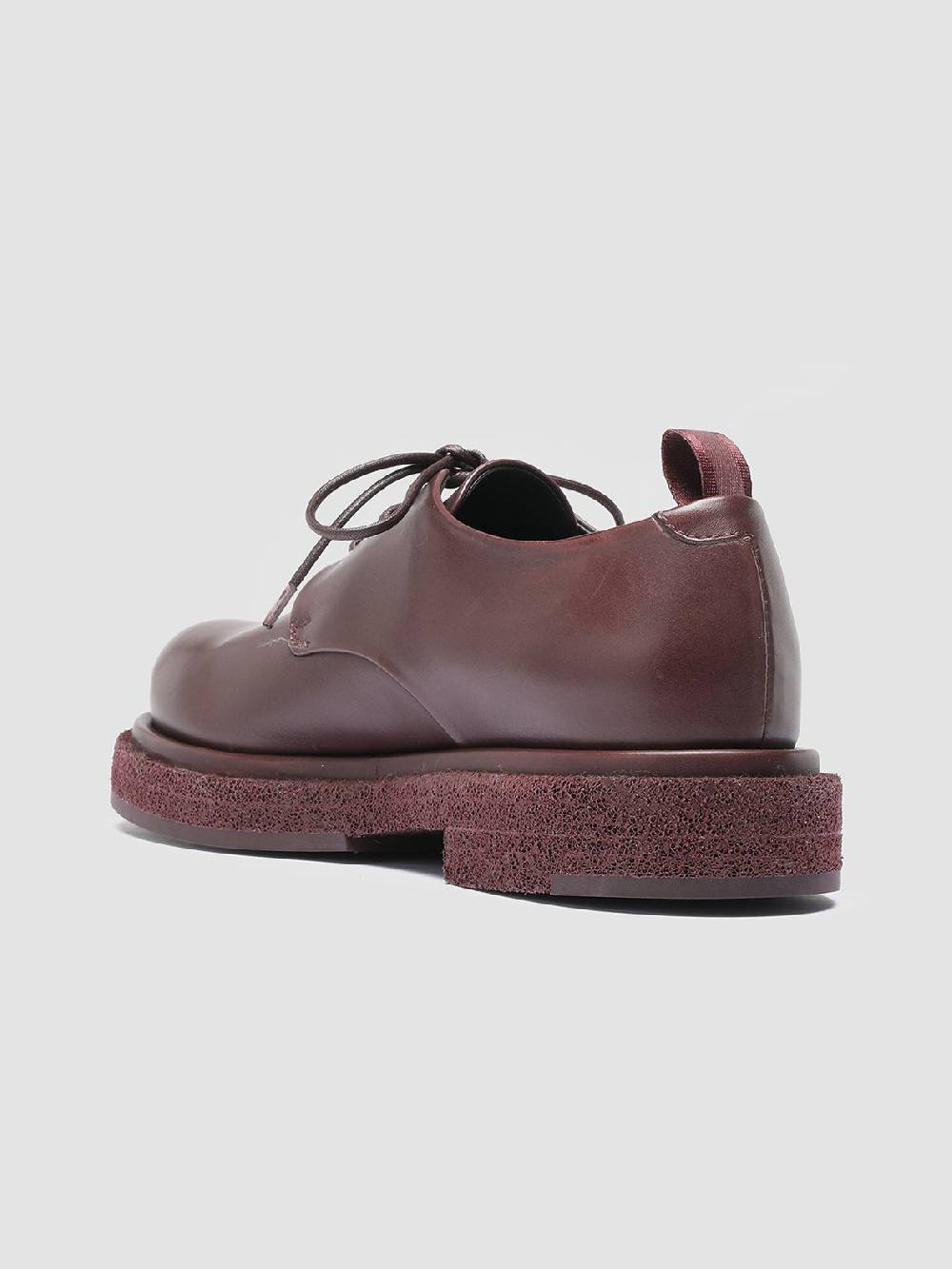 Officine Creative TONAL 100 Derby in Pelle Bordeaux Vendita Economica