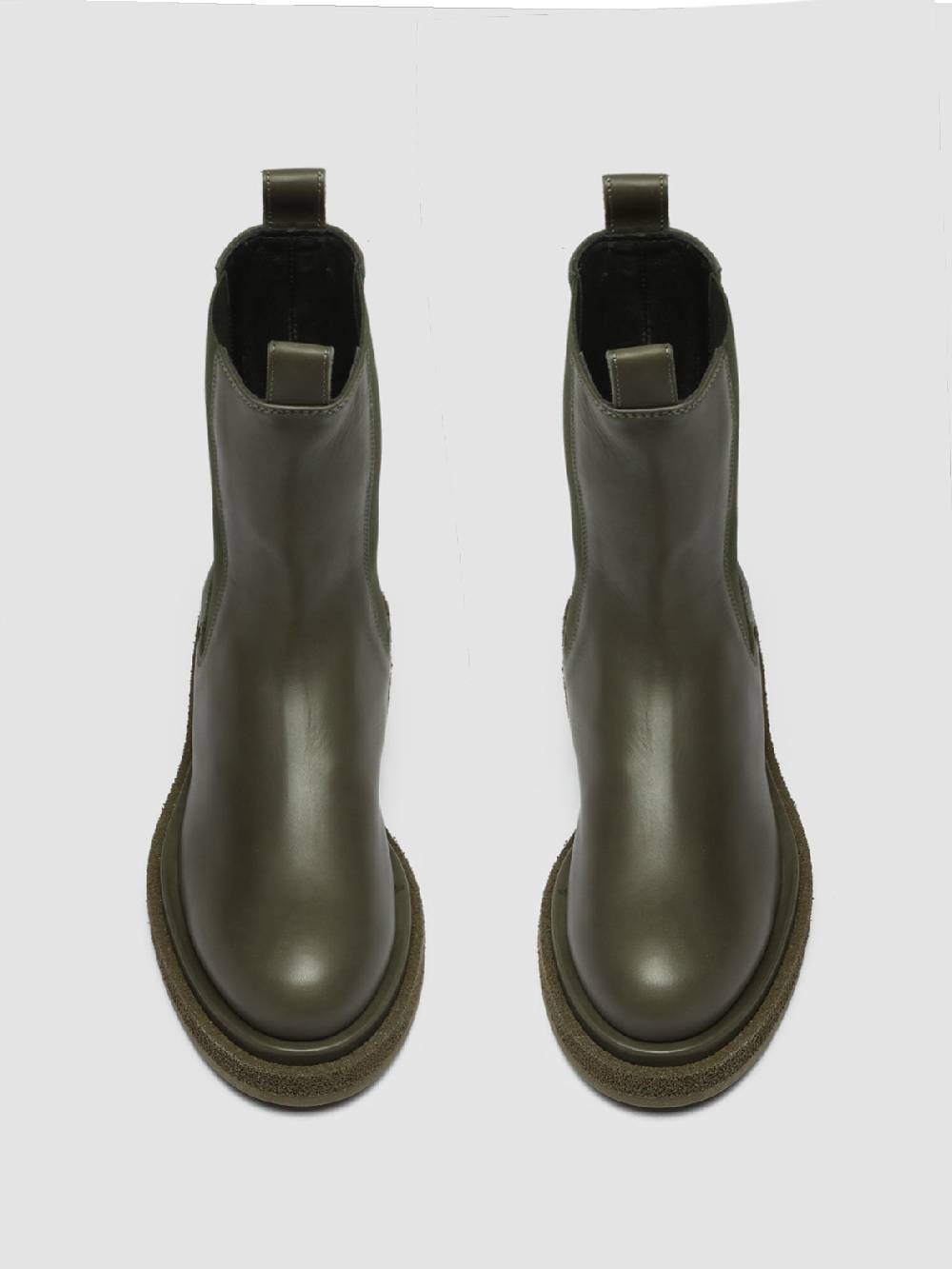 Officine Creative TONAL 105 Stivaletti Chelsea in Pelle Verde I Più Venduti