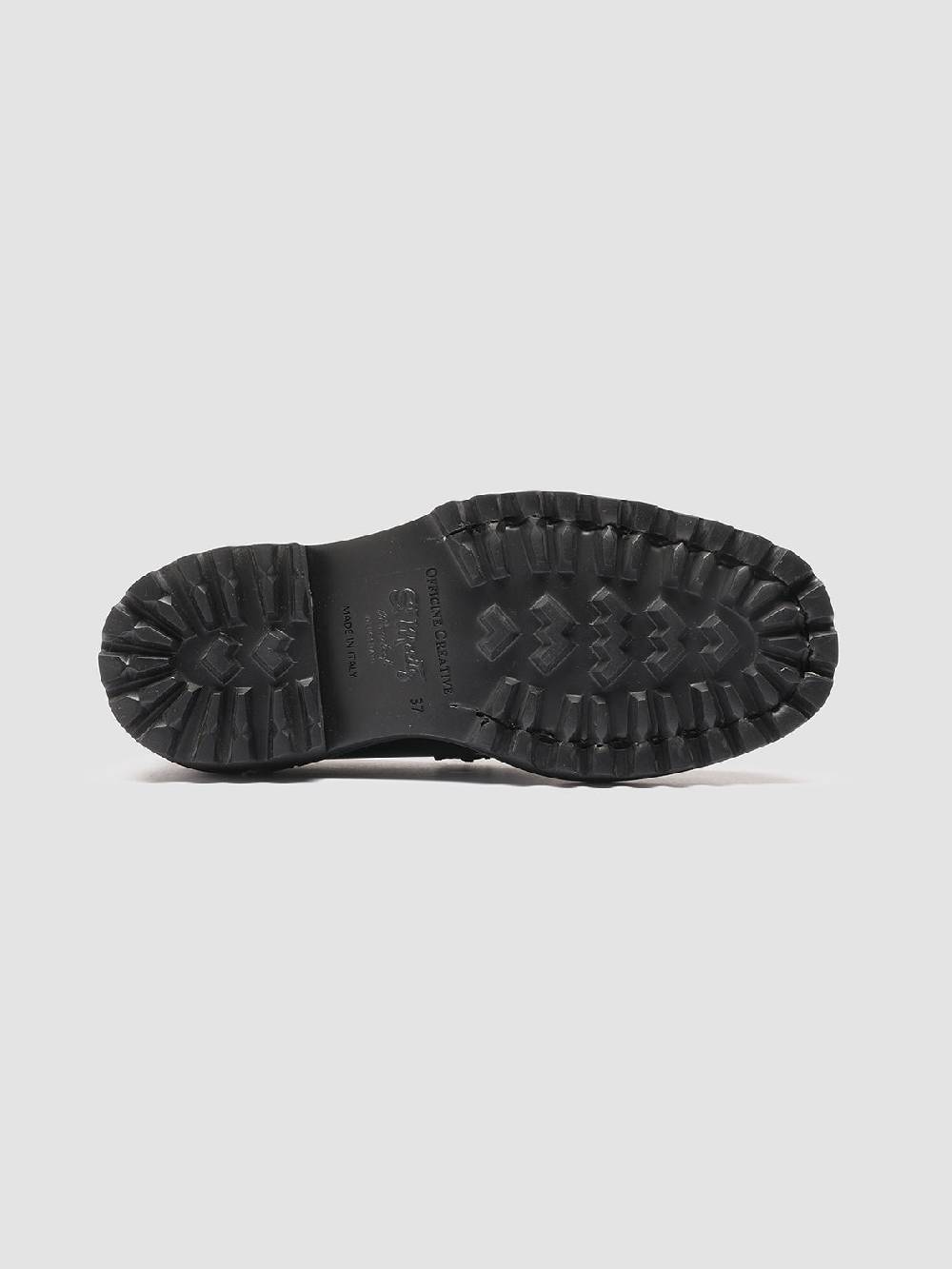 Officine Creative PROVENCE 023 Mocassini in Pelle Nera Nuova