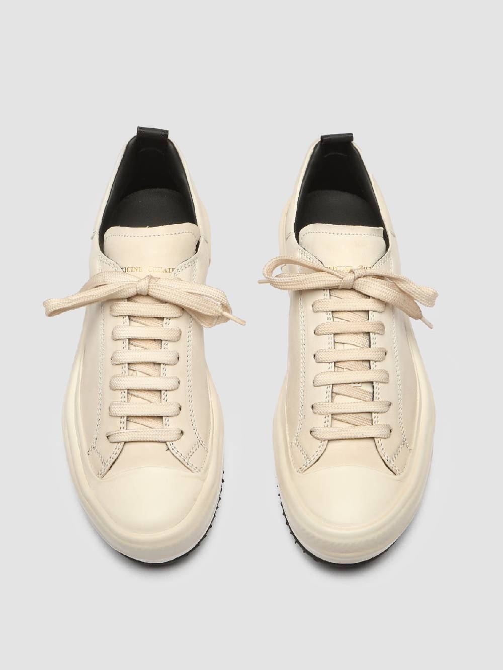 Officine Creative MES 105 Sneaker in Pelle Avorio Moda