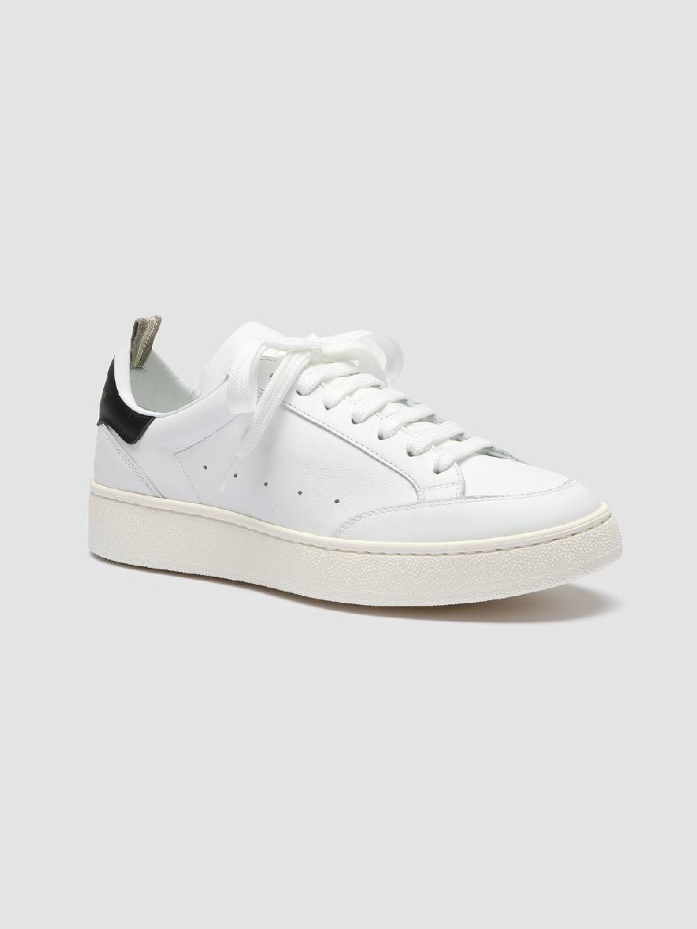 Officine Creative MOWER 109 Sneakers in Pelle Bianca Italia