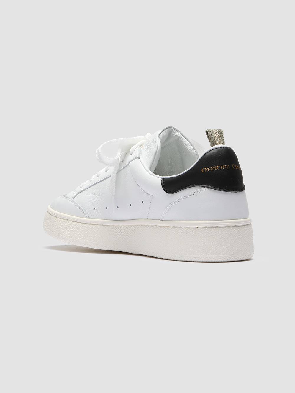Officine Creative MOWER 109 Sneakers in Pelle Bianca Italia