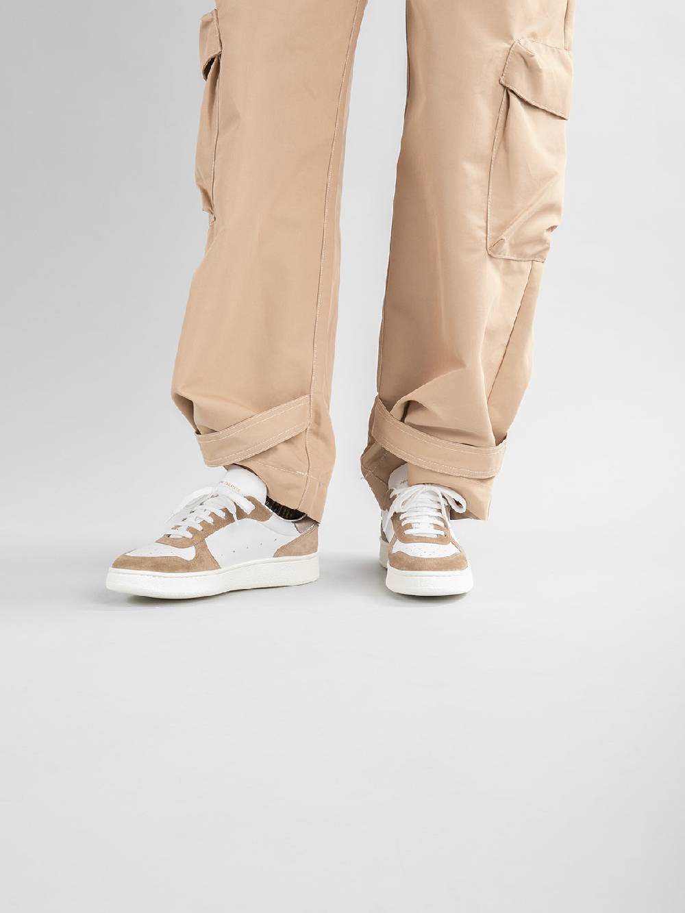 Officine Creative MOWER 110 Sneakers in Pelle Bianca Vendita