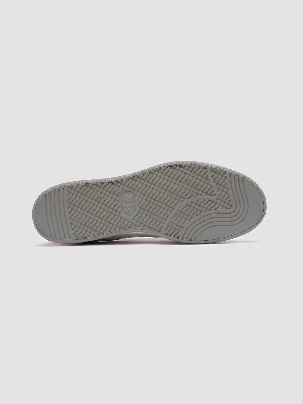 Officine Creative MOWER 120 Sneakers Basse in Pelle e Camoscio Bianca Comprare a buon mercato