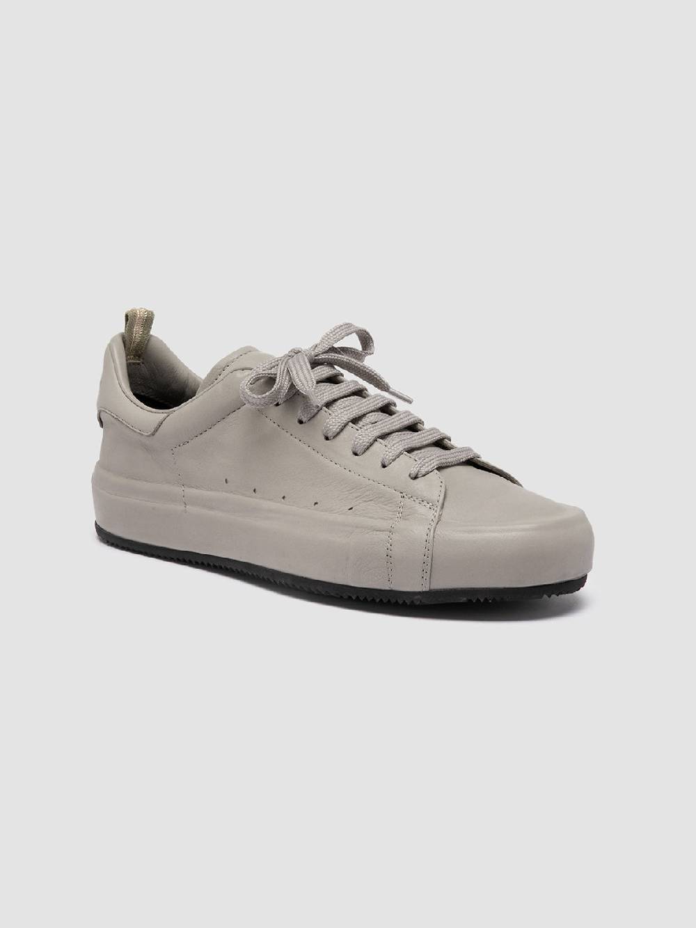 Officine Creative PRIMARY 101 Sneakers in Pelle Tortora Offerta esclusiva