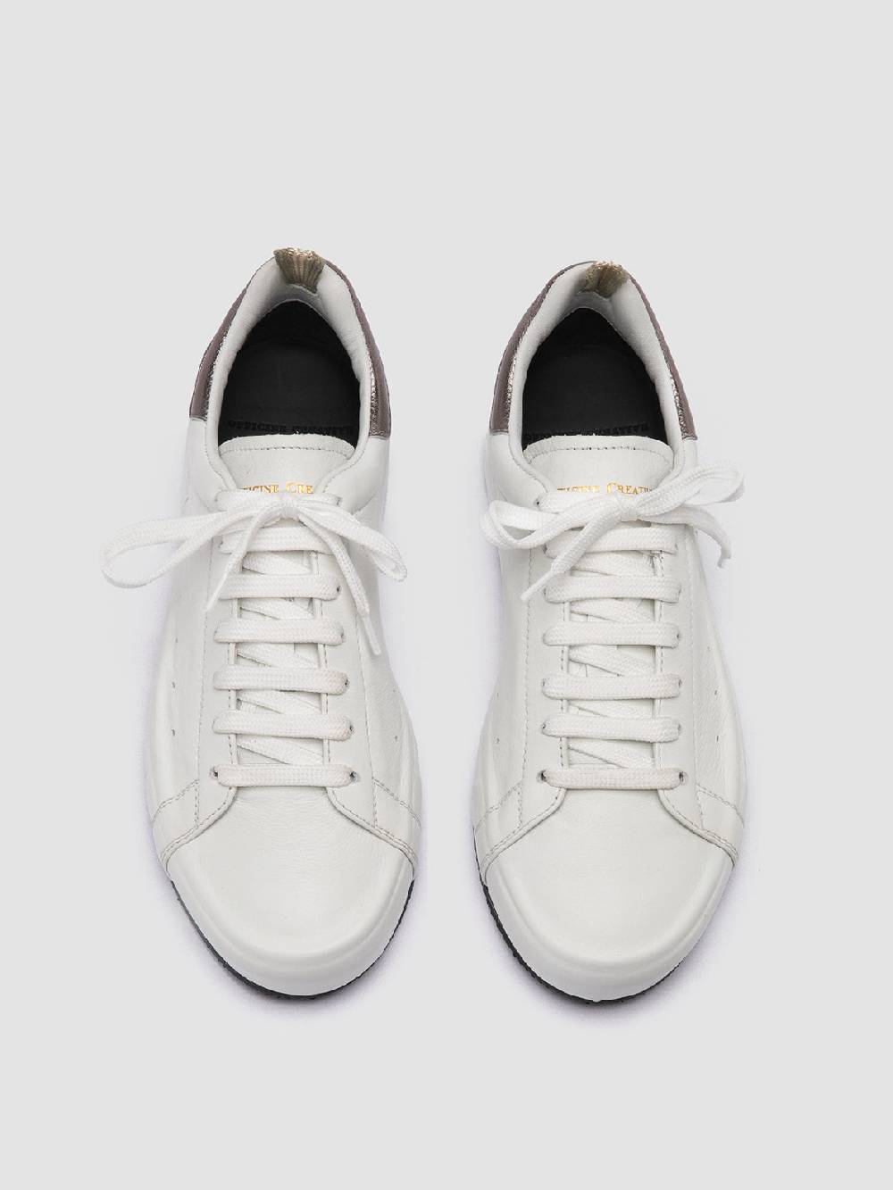 Officine Creative PRIMARY 101 Sneakers in Pelle Bianca Acquista Ora