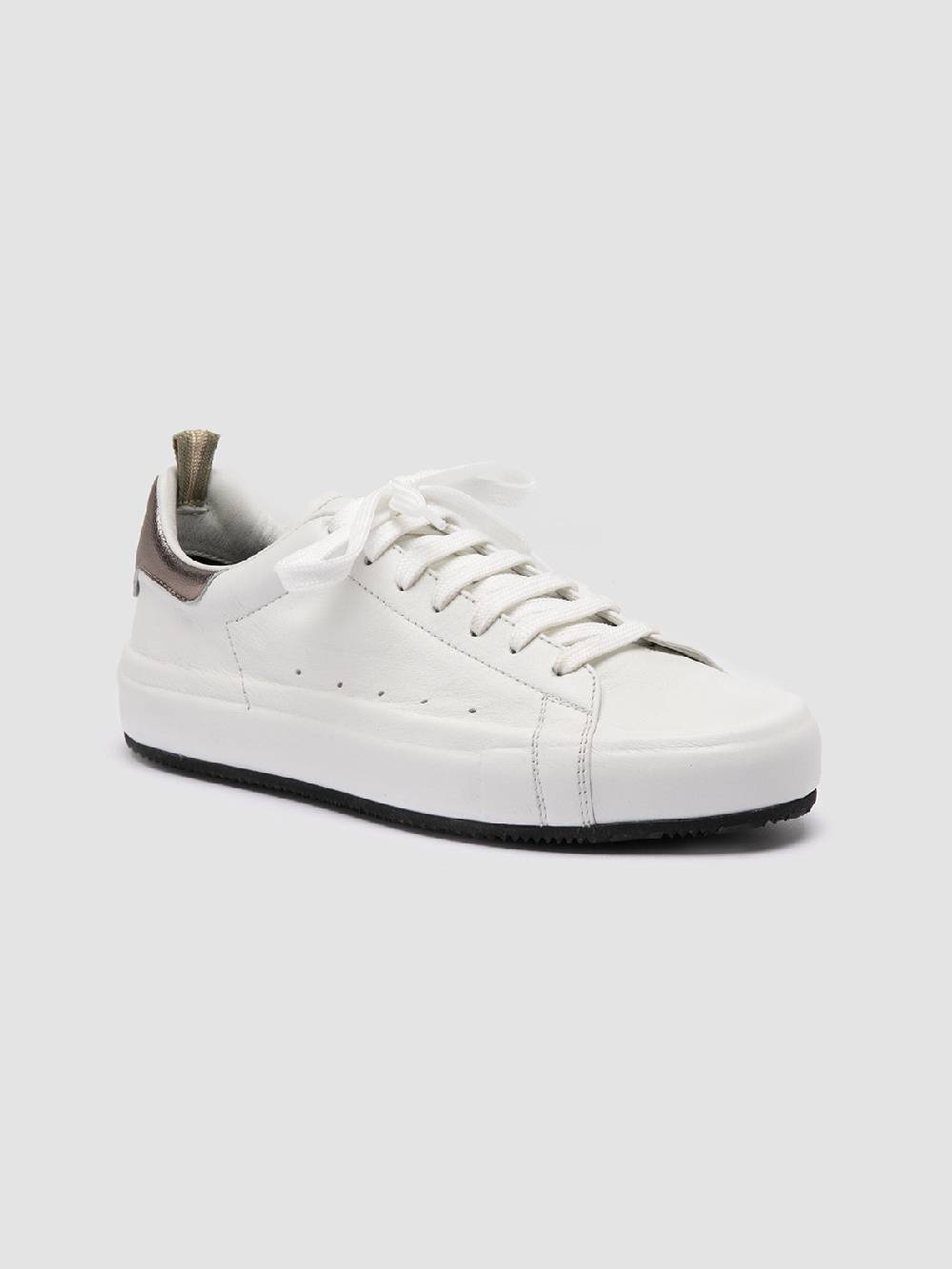 Officine Creative PRIMARY 101 Sneakers in Pelle Bianca Acquista Ora