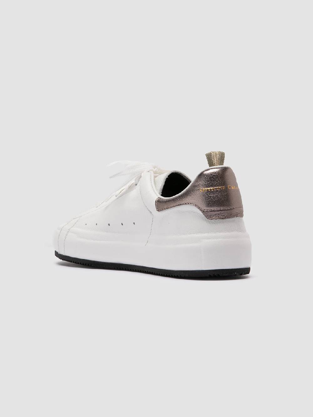 Officine Creative PRIMARY 101 Sneakers in Pelle Bianca Acquista Ora
