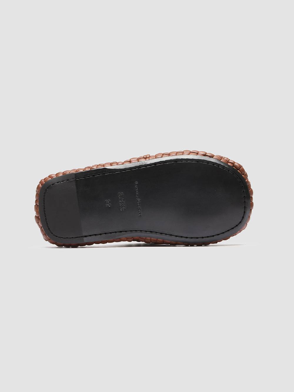Officine Creative WILLOW 001 Sandali in Pelle Marrone Promozione Limitata