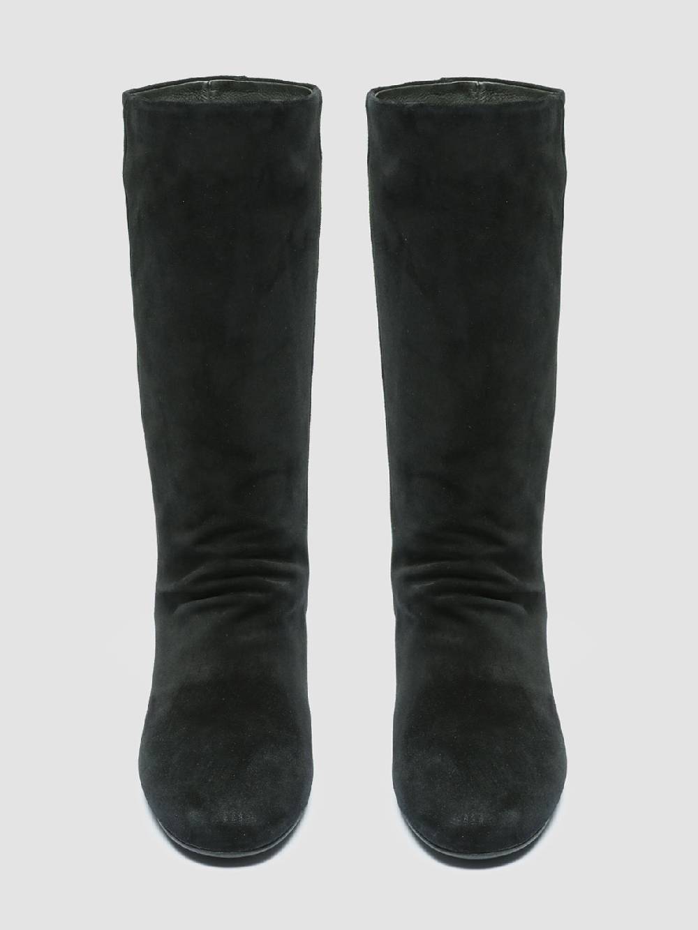 Officine Creative BETH 010 Stivali in Pelle Scamosciata Nera Shopping Online