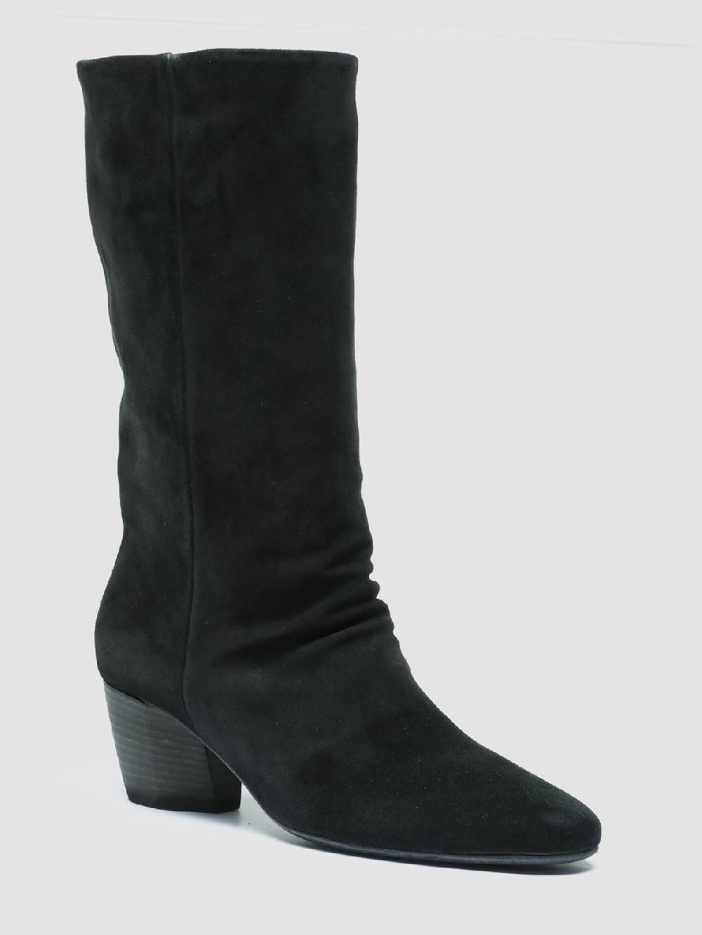 Officine Creative BETH 010 Stivali in Pelle Scamosciata Nera Shopping Online