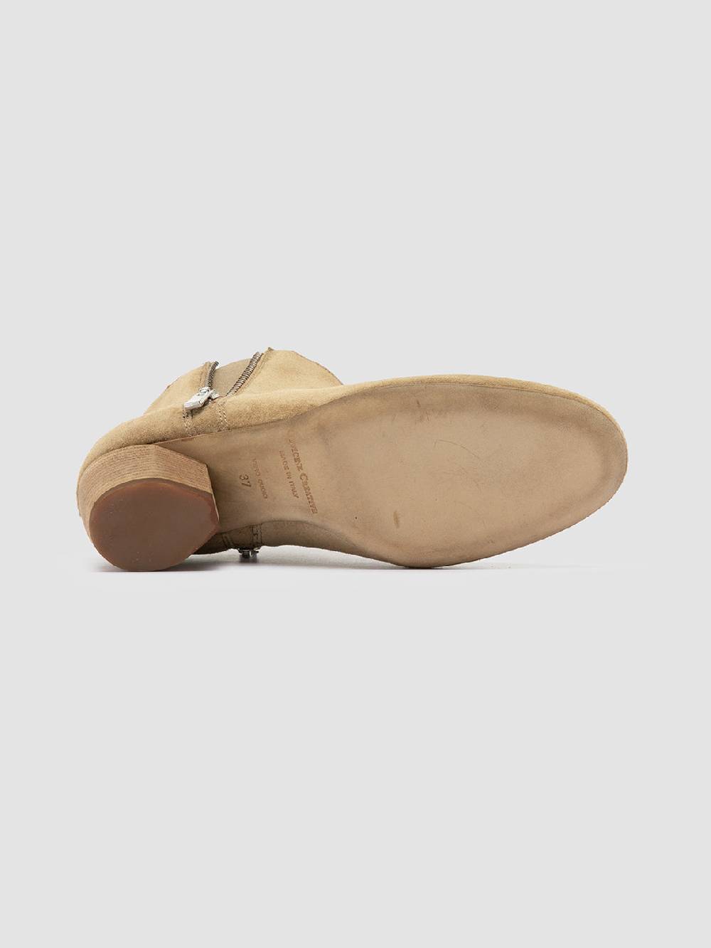 Officine Creative BETH 012 Stivaletti Chelsea in Pelle Scamosciata Marrone Affare Del Giorno