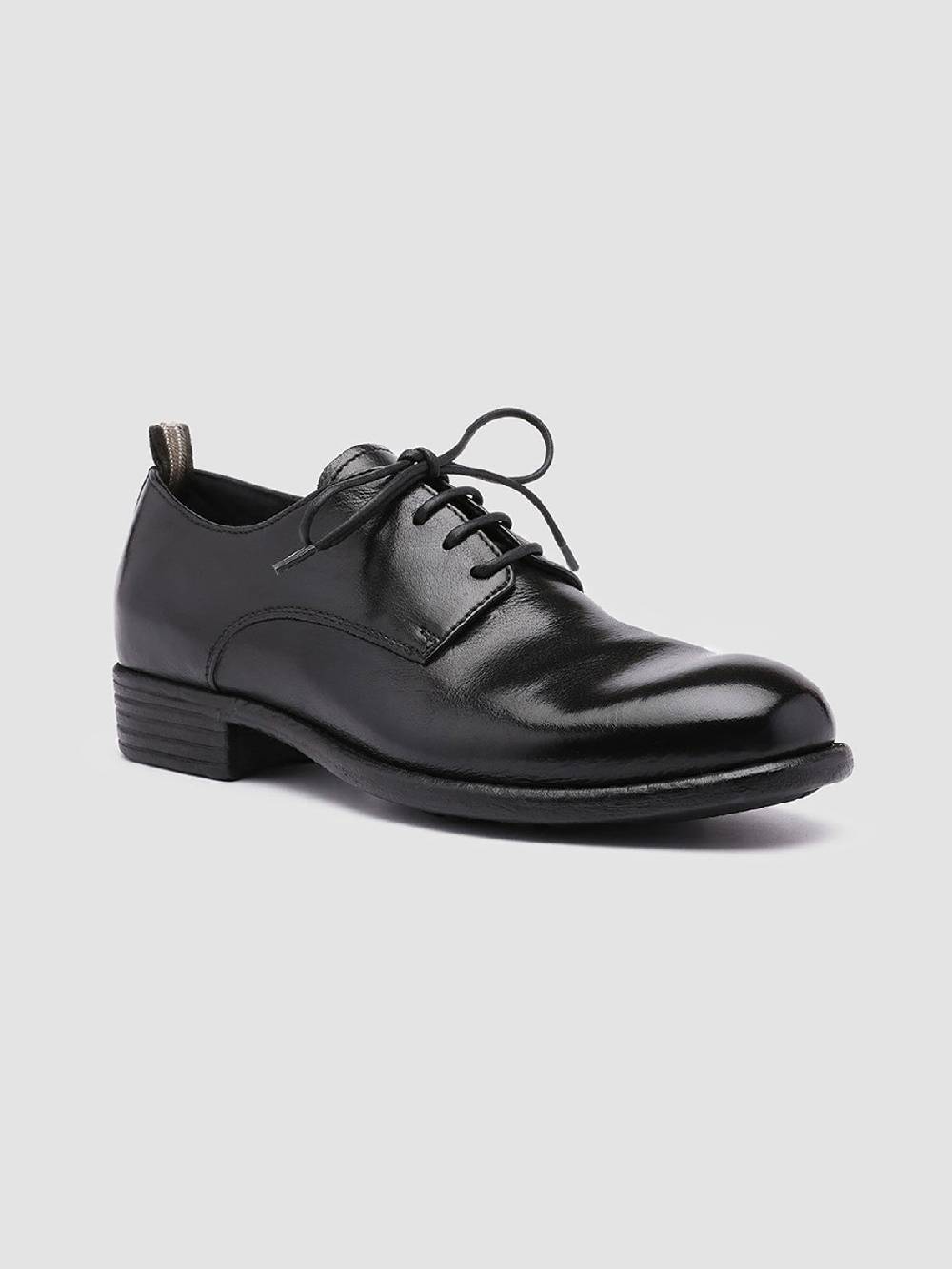 Officine Creative CALIXTE 001 Derby in Pelle Nera Prezzo Ridotto