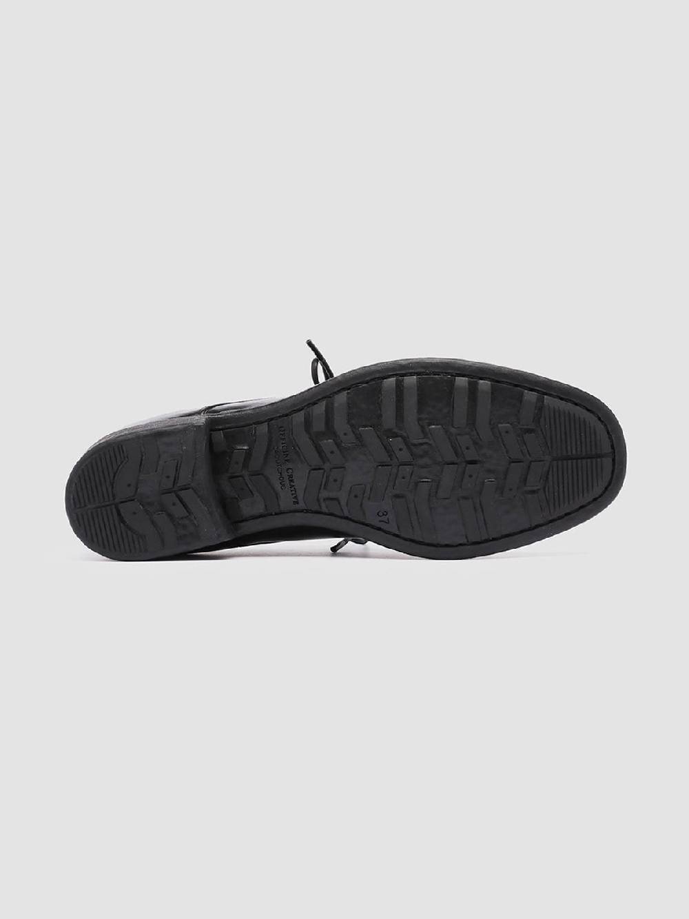 Officine Creative CALIXTE 001 Derby in Pelle Nera Prezzo Ridotto