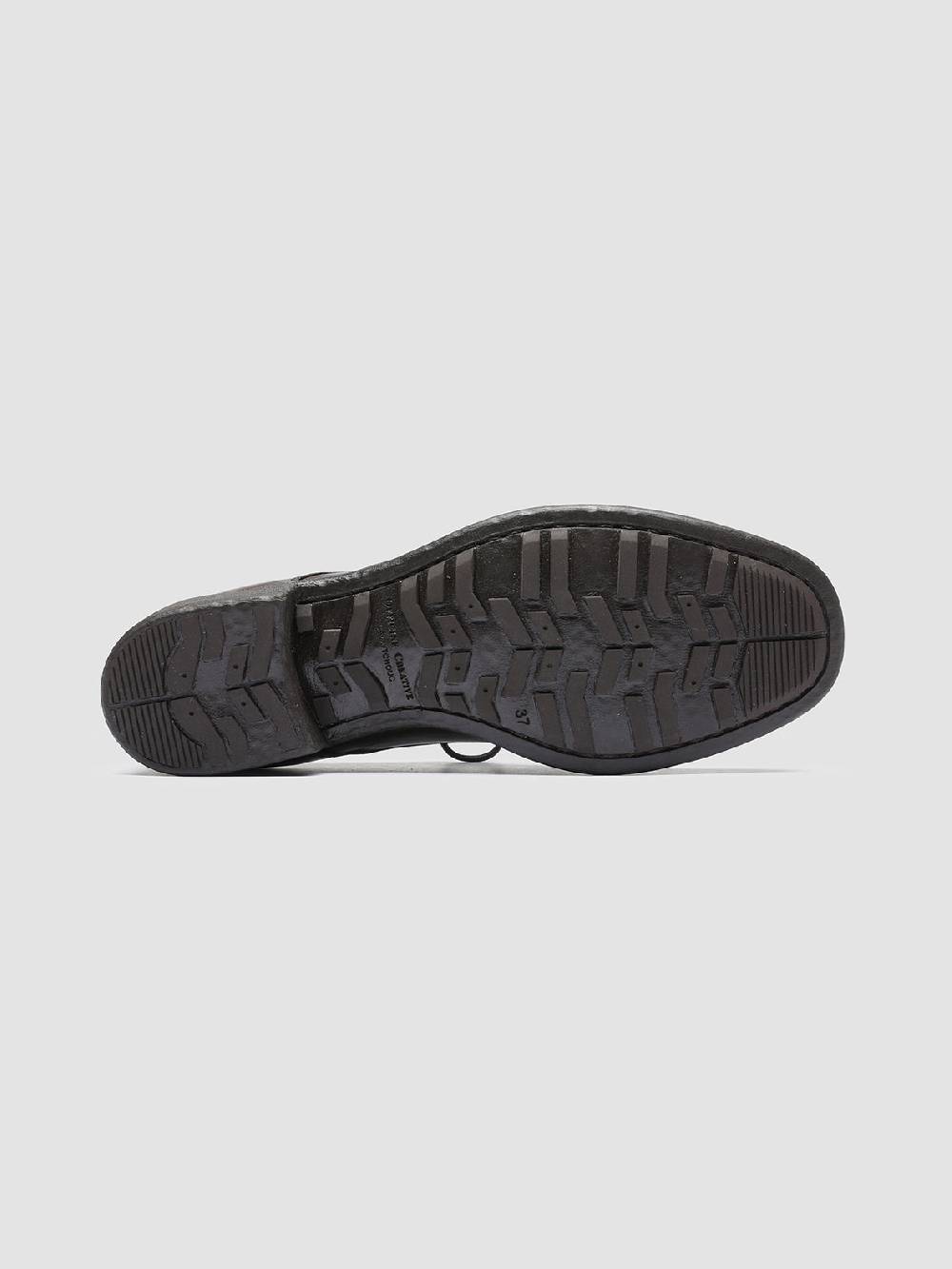 Officine Creative CALIXTE 001 Derby in Pelle Marrone Sottocosto