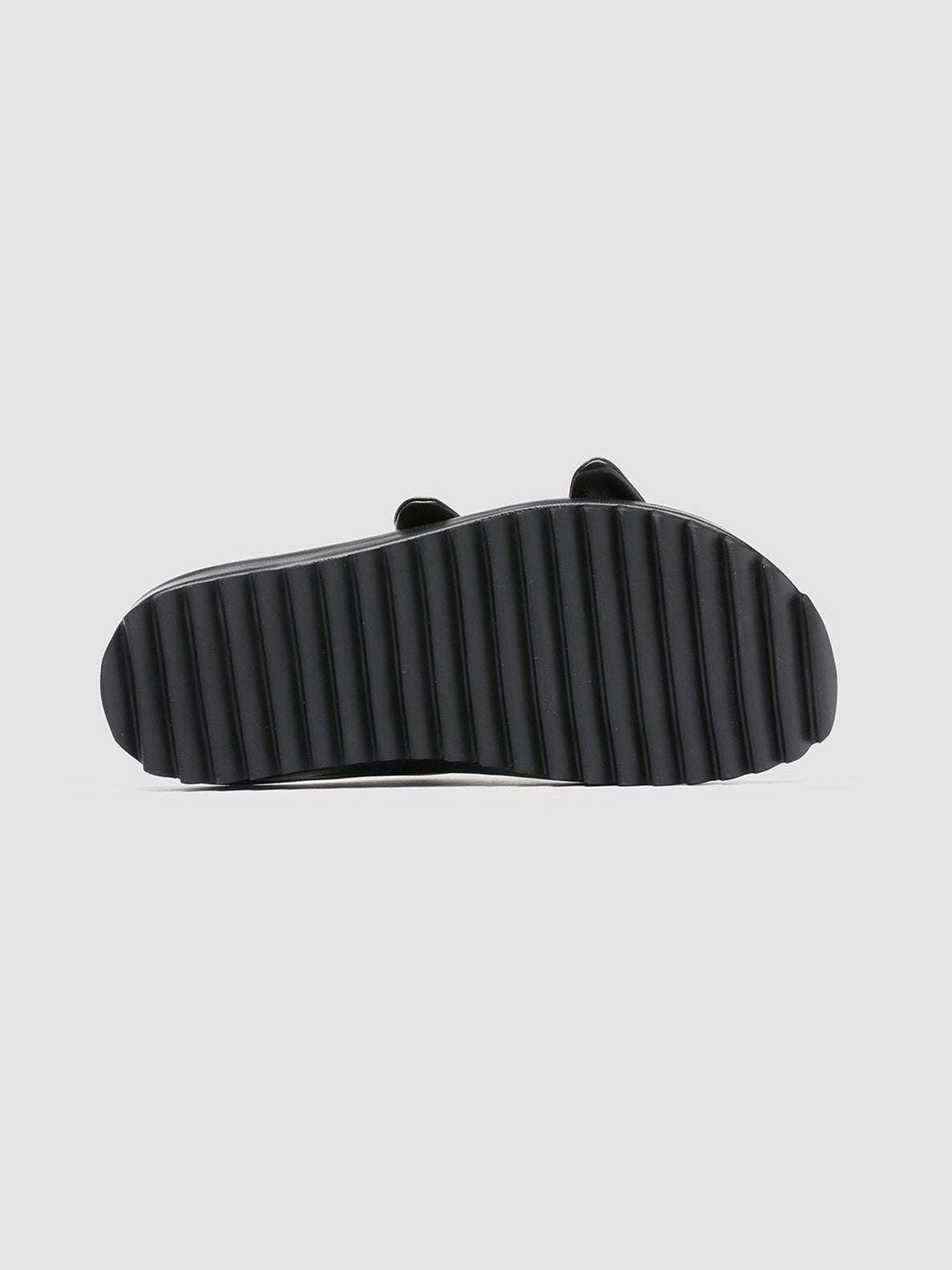 Officine Creative PELAGIE 010 Sandali in Pelle Intrecciata Nera Novità