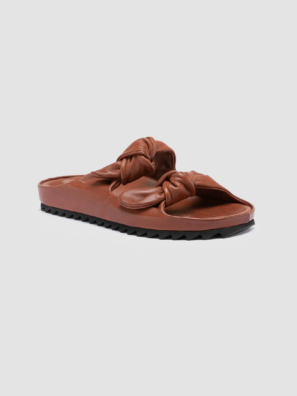 Officine Creative PELAGIE 010 Sandali in Pelle Marrone Presa