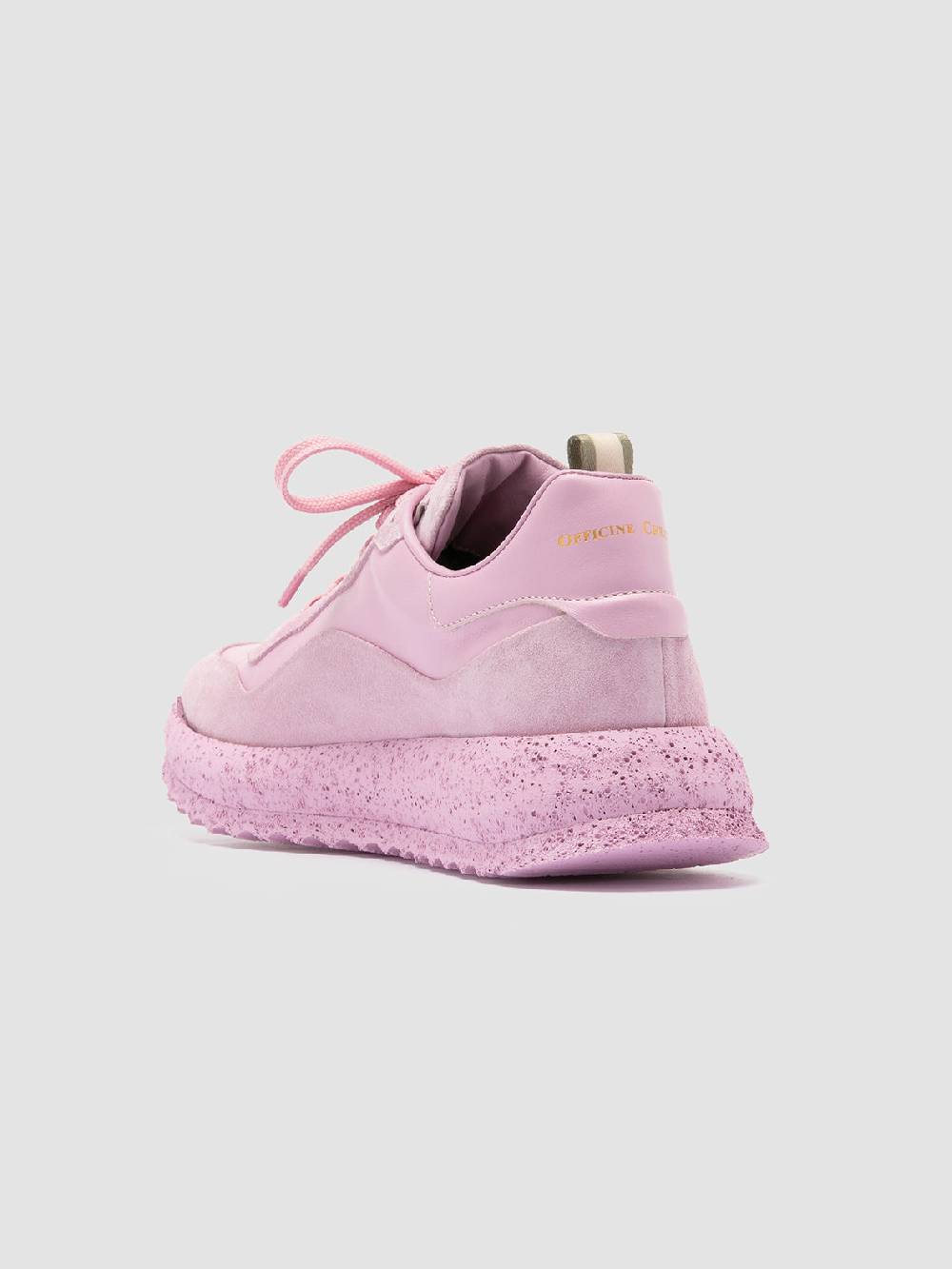 Officine Creative RACE RUBREX 101 Sneakers Basse in Pelle e Camoscio Rosa Offerta