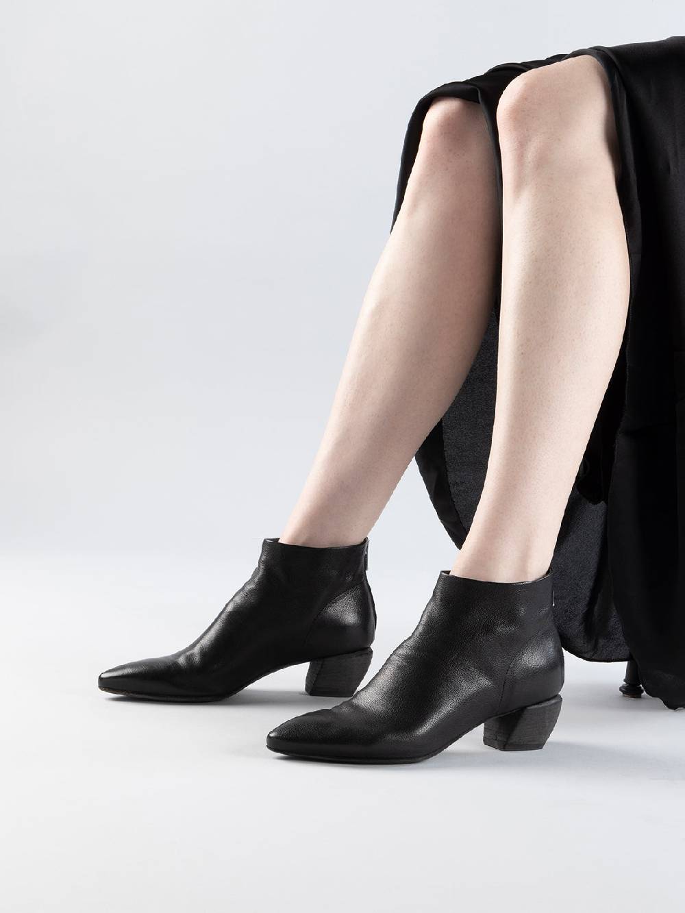 Officine Creative SALLY 001 Stivaletti in Pelle Nera Outlet
