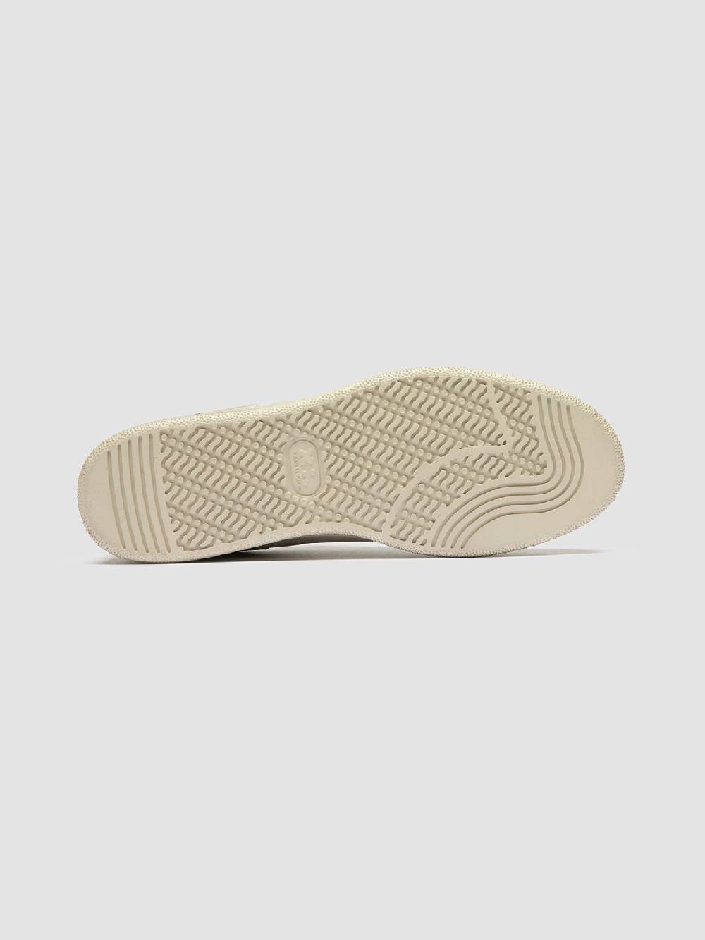 Officine Creative THE ANSWER 107 Sneaker Basse in Nabuk Bianco Sporco Vendita Calda