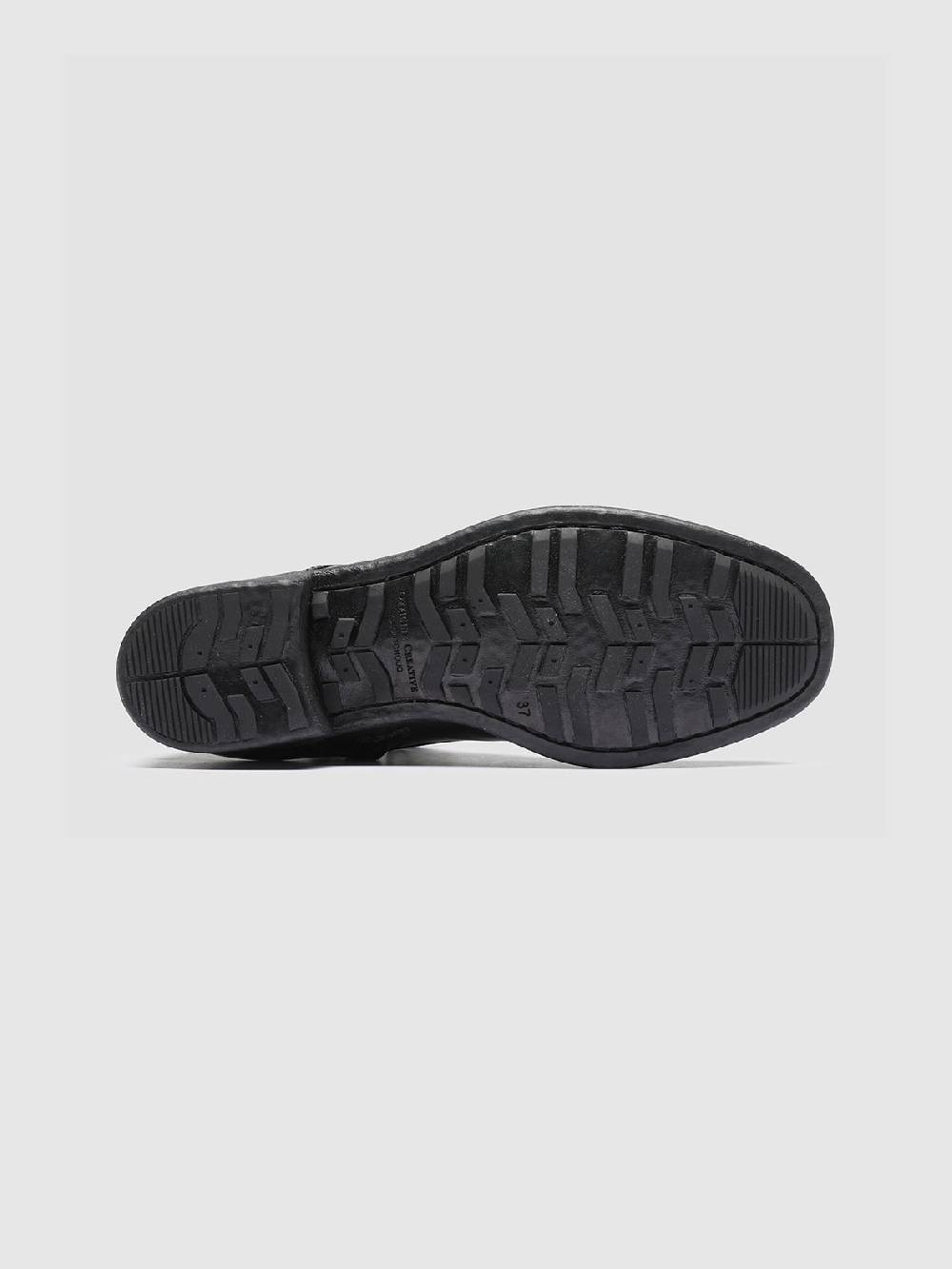 Officine Creative CALIXTE 002 Stivali in Pelle Nera con Zip Negozio
