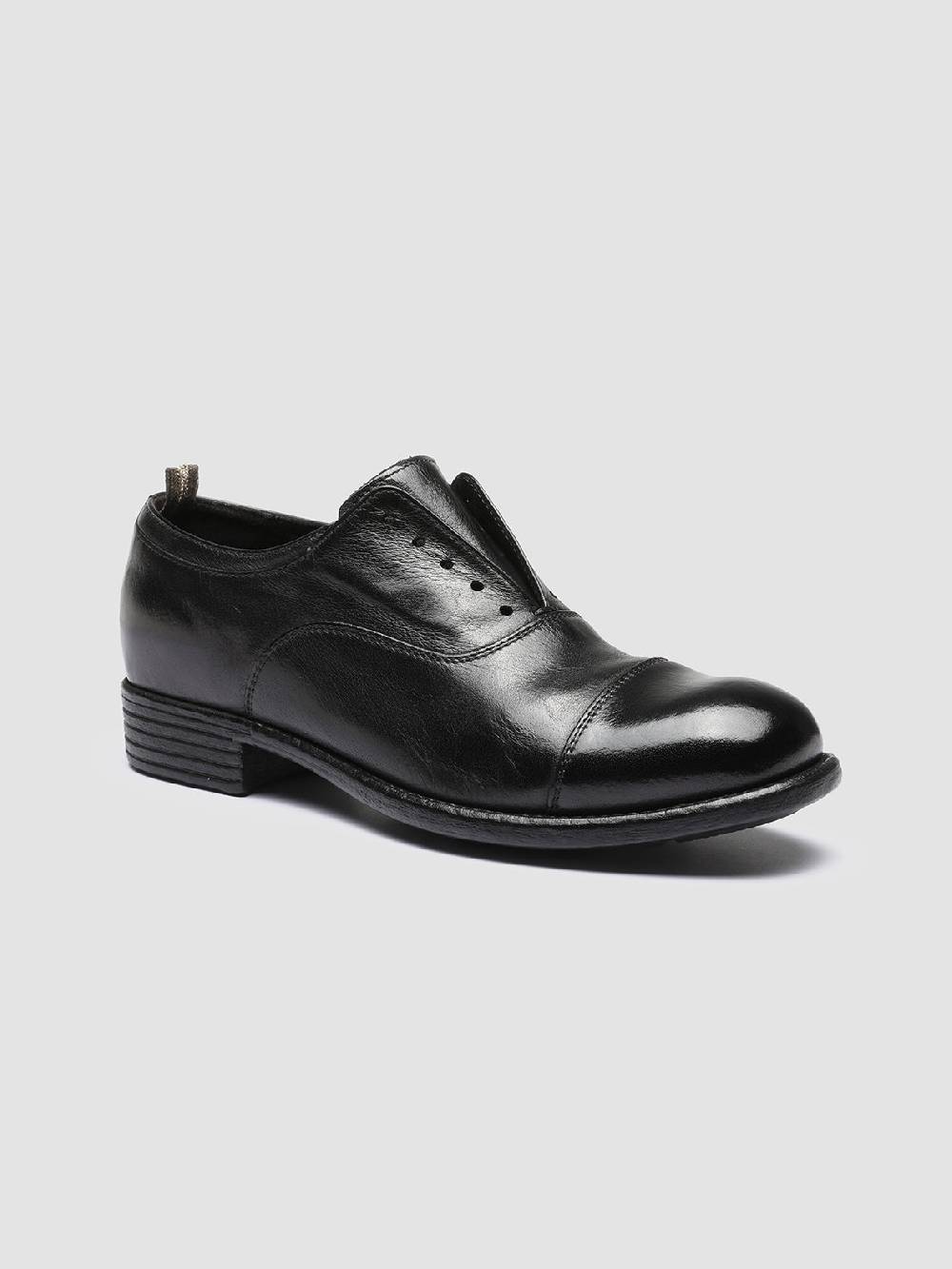Officine Creative CALIXTE 003 Oxford in Pelle Nera Nuova