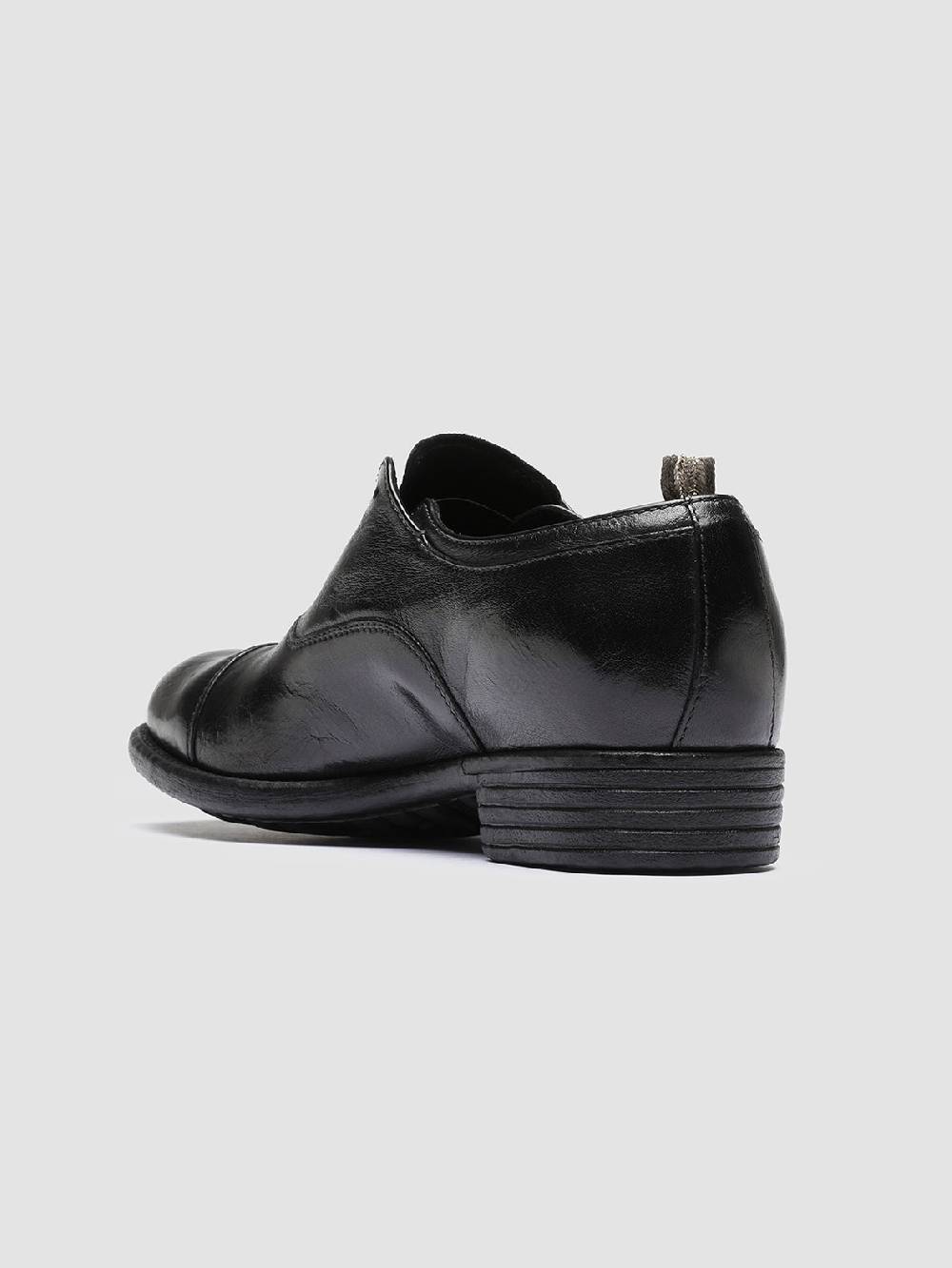 Officine Creative CALIXTE 003 Oxford in Pelle Nera Nuova