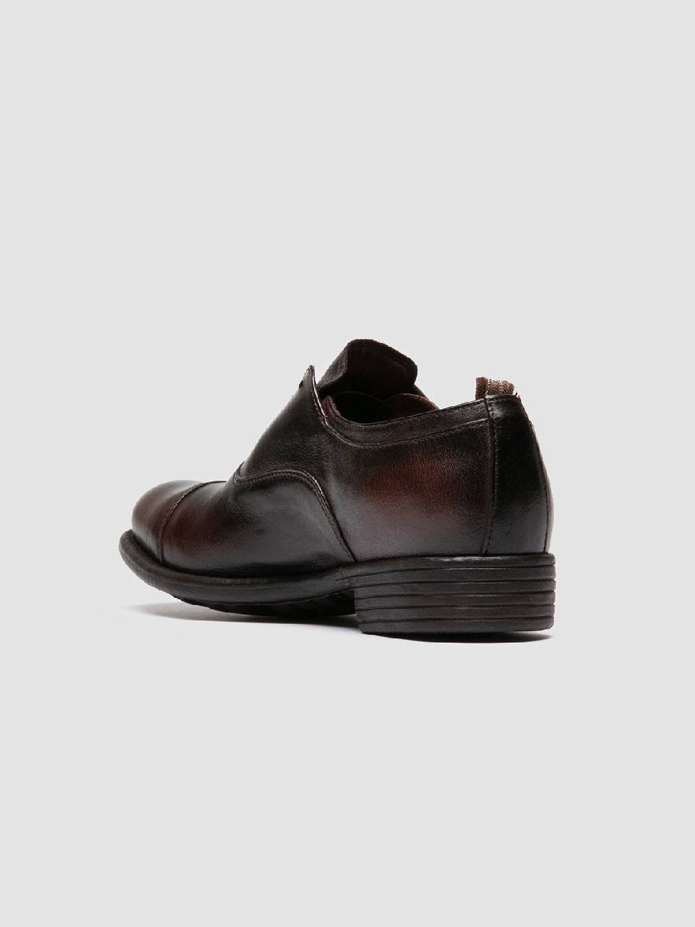 Officine Creative CALIXTE 003 Oxford in Pelle Marrone 2025