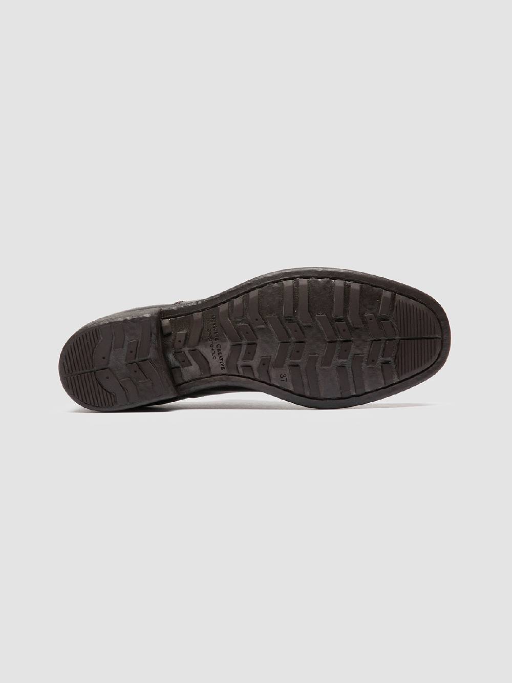 Officine Creative CALIXTE 003 Oxford in Pelle Marrone 2025