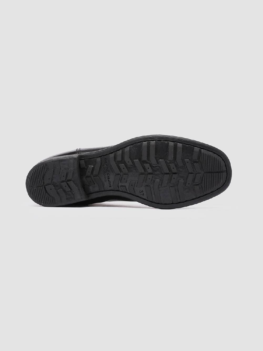 Officine Creative CALIXTE 004 Stivaletti Chelsea in Pelle Nera Italy