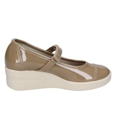 scarpe donna AGILE by RUCOLINE ballerine beige vernice 242 A ULTRA BE599 Vendita Calda