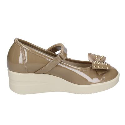 scarpe donna AGILE by RUCOLINE ballerine beige vernice 242 A ULTRA BE597 Vendite Flash
