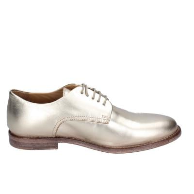scarpe donna MOMA classiche platino pelle oro 1AS025-RA BC50 Italy