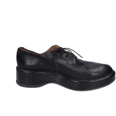 scarpe donna MOMA classiche nero pelle 1AS415-SA BC832 Nuovo