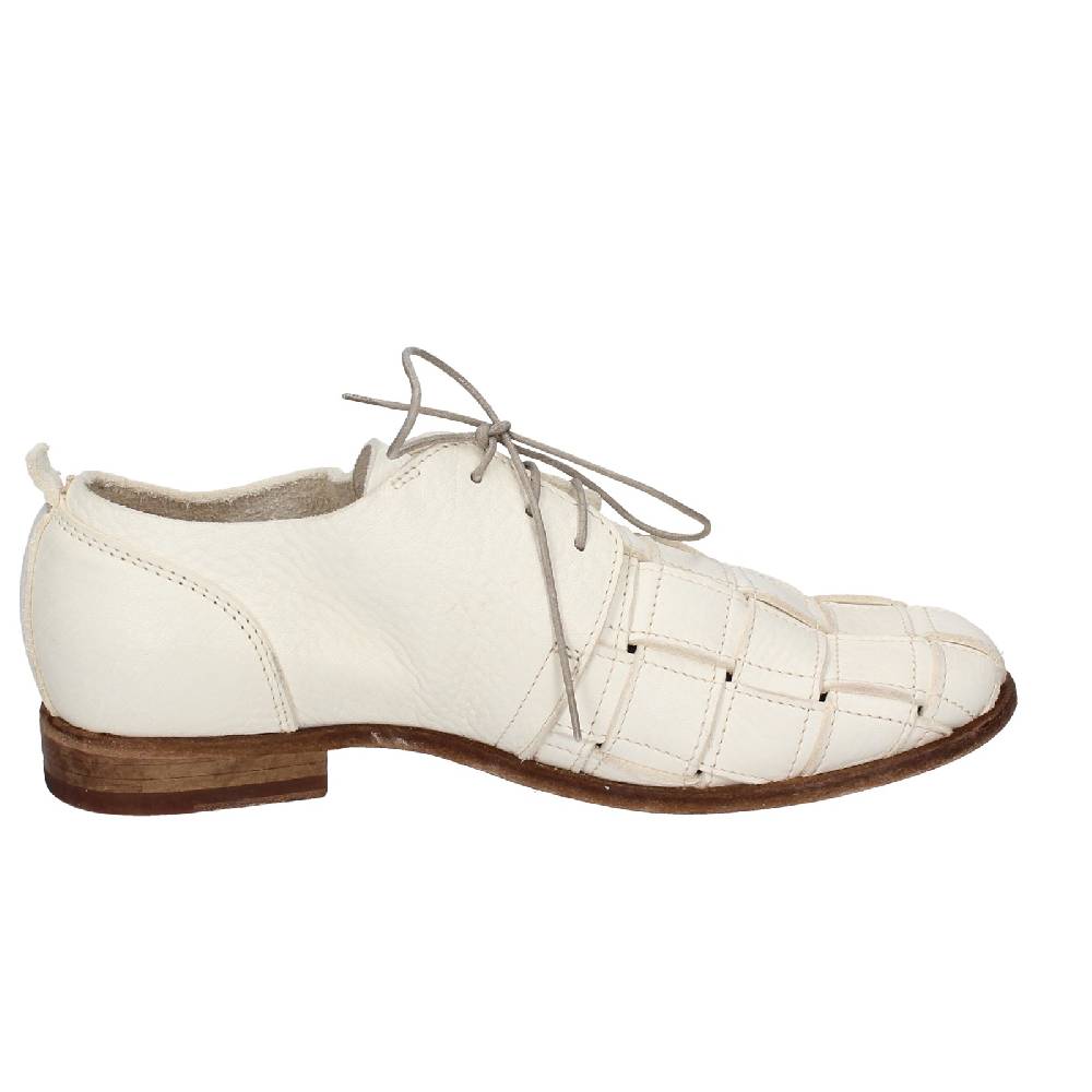 scarpe donna MOMA classiche bianco pelle 39409A VINTAGE EX454 Spedizione Gratuita