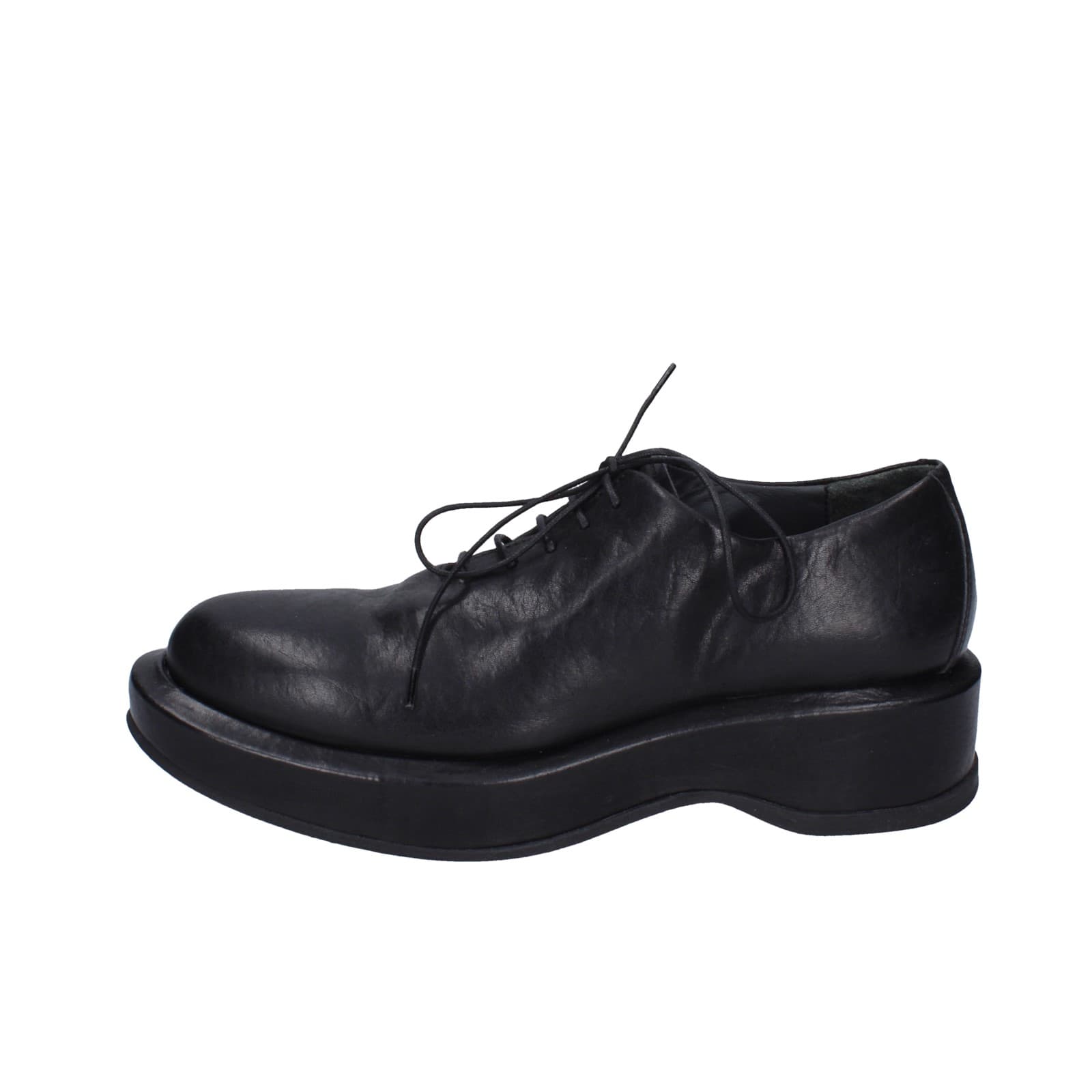 scarpe donna MOMA classiche nero pelle 82302A-CU EY499 Qualità Garantita