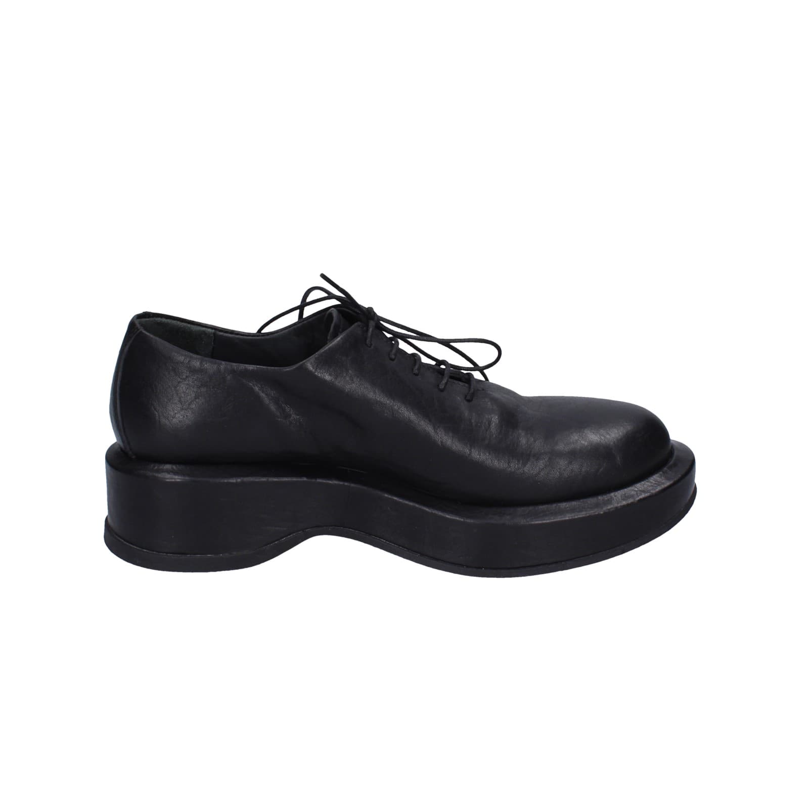 scarpe donna MOMA classiche nero pelle 82302A-CU EY499 Qualità Garantita