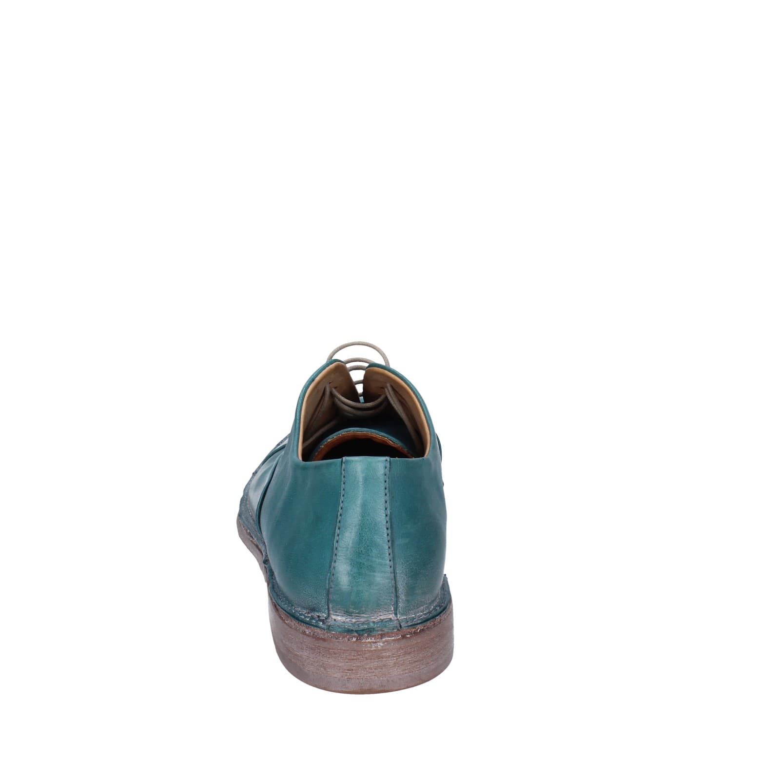 scarpe donna MOMA classiche verde pelle EZ856 Negozi Online