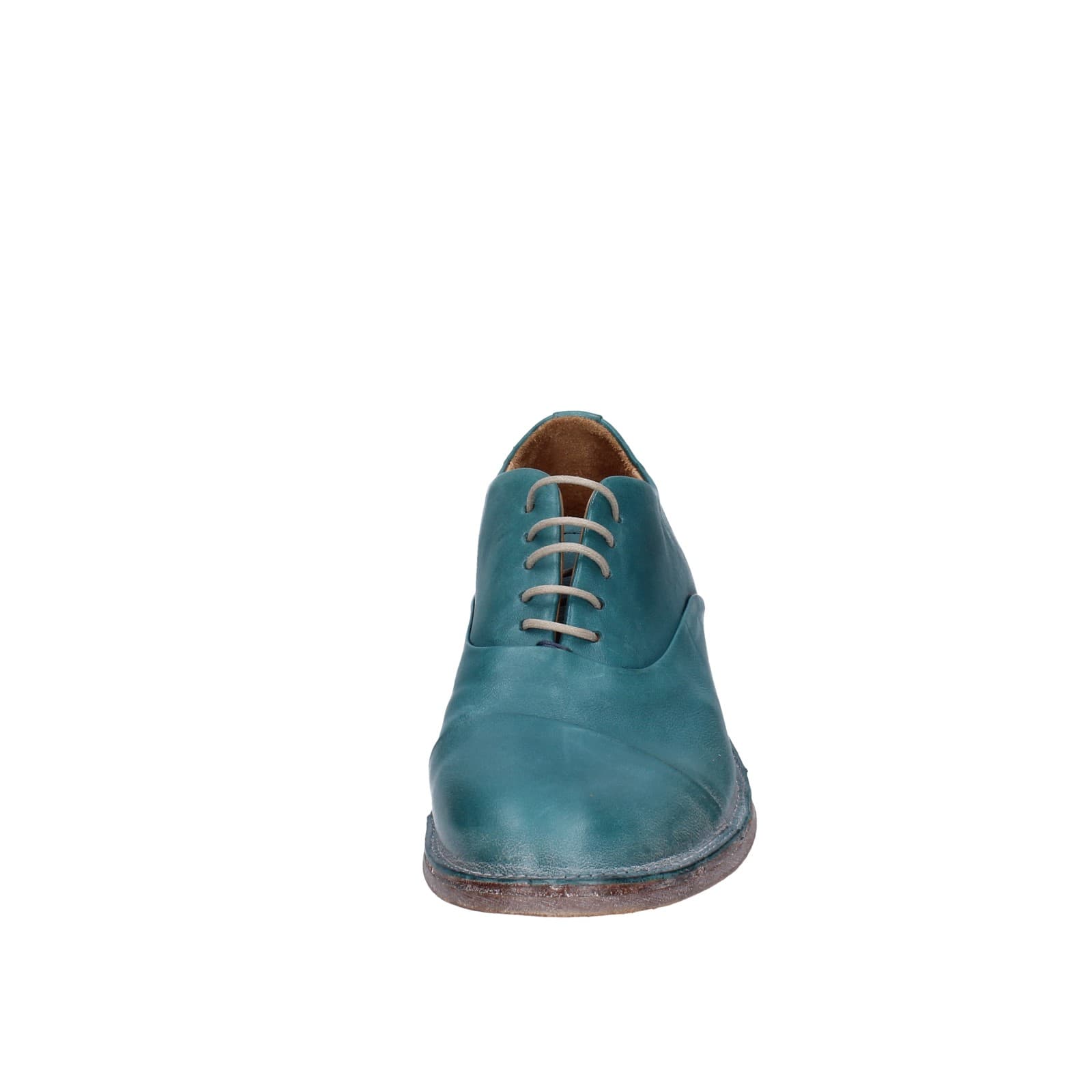 scarpe donna MOMA classiche verde pelle EZ856 Negozi Online