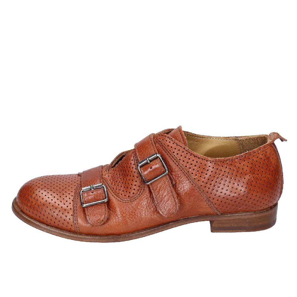 scarpe donna MOMA classiche marrone pelle 39404F VINTAGE EX497 Affare Del Giorno