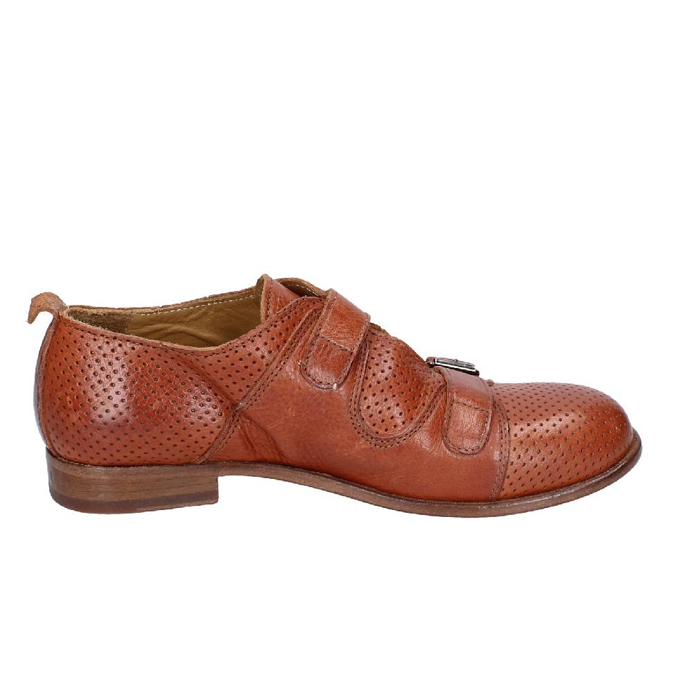 scarpe donna MOMA classiche marrone pelle 39404F VINTAGE EX497 Affare Del Giorno
