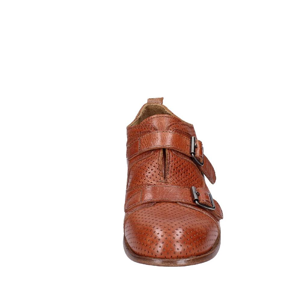 scarpe donna MOMA classiche marrone pelle 39404F VINTAGE EX497 Affare Del Giorno