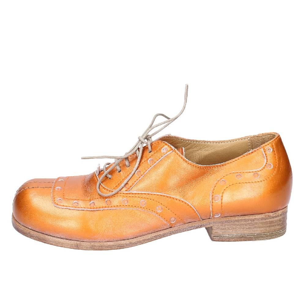scarpe donna MOMA classiche arancione pelle 45404A VINTAGE EX441 Prezzo Ridotto