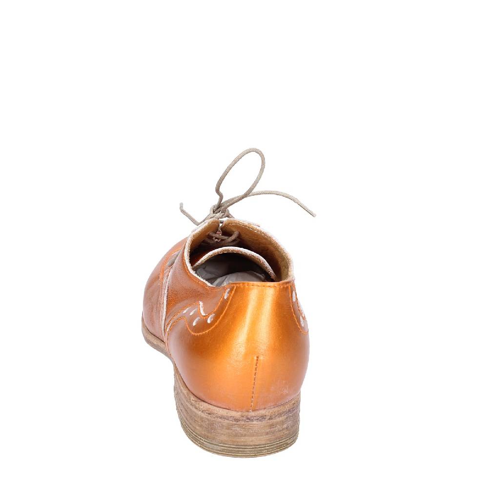 scarpe donna MOMA classiche arancione pelle 45404A VINTAGE EX441 Prezzo Ridotto
