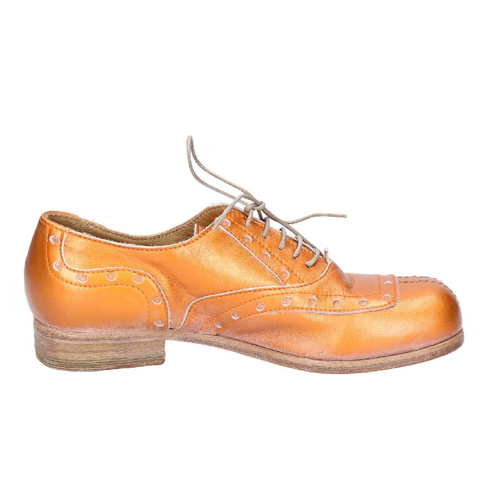 scarpe donna MOMA classiche arancione pelle 45404A VINTAGE EX441 Prezzo Ridotto