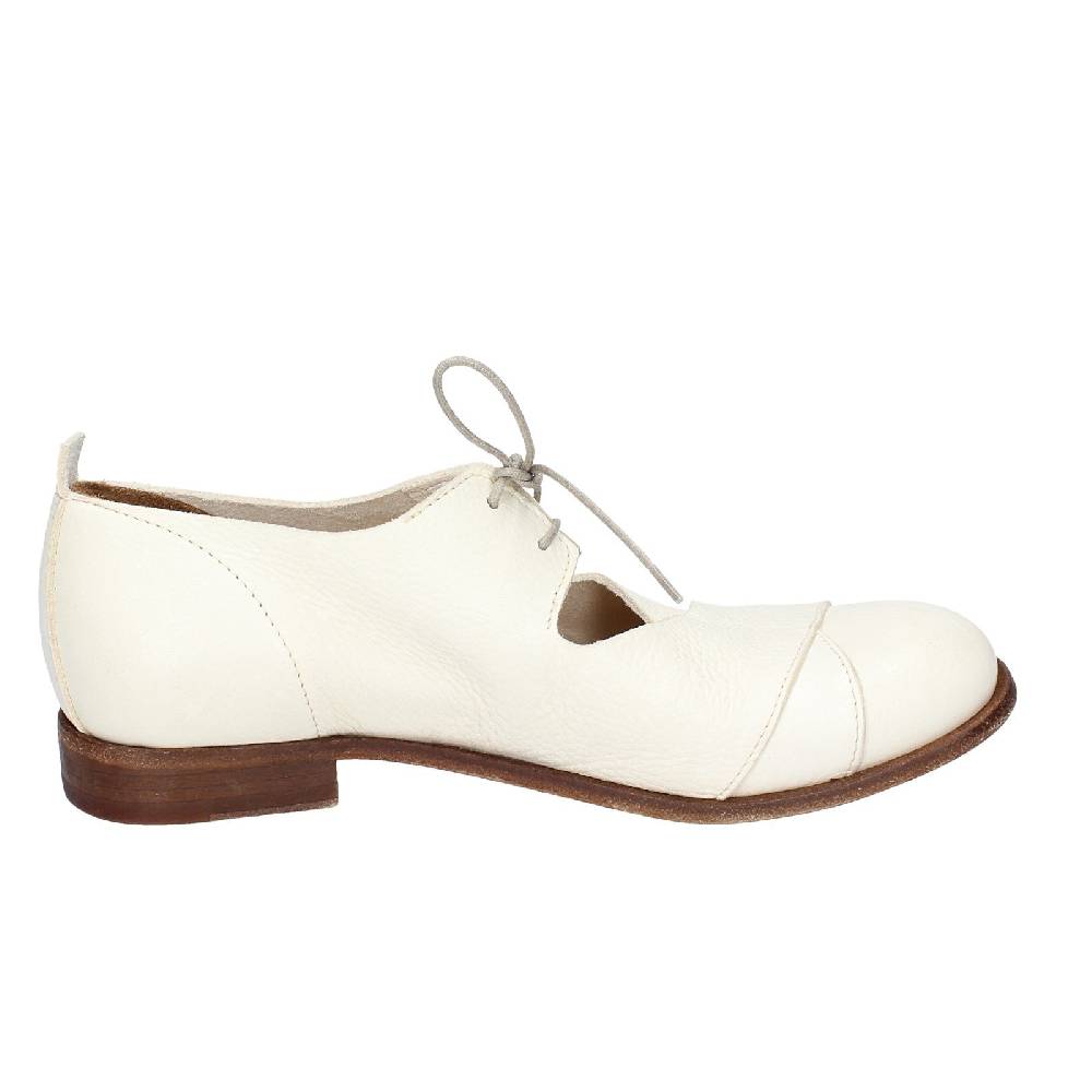 scarpe donna MOMA classiche bianco pelle 39405A VINTAGE EX460 Sottocosto
