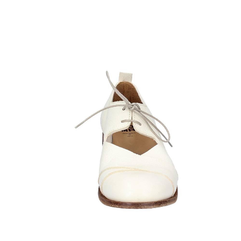 scarpe donna MOMA classiche bianco pelle 39405A VINTAGE EX460 Sottocosto