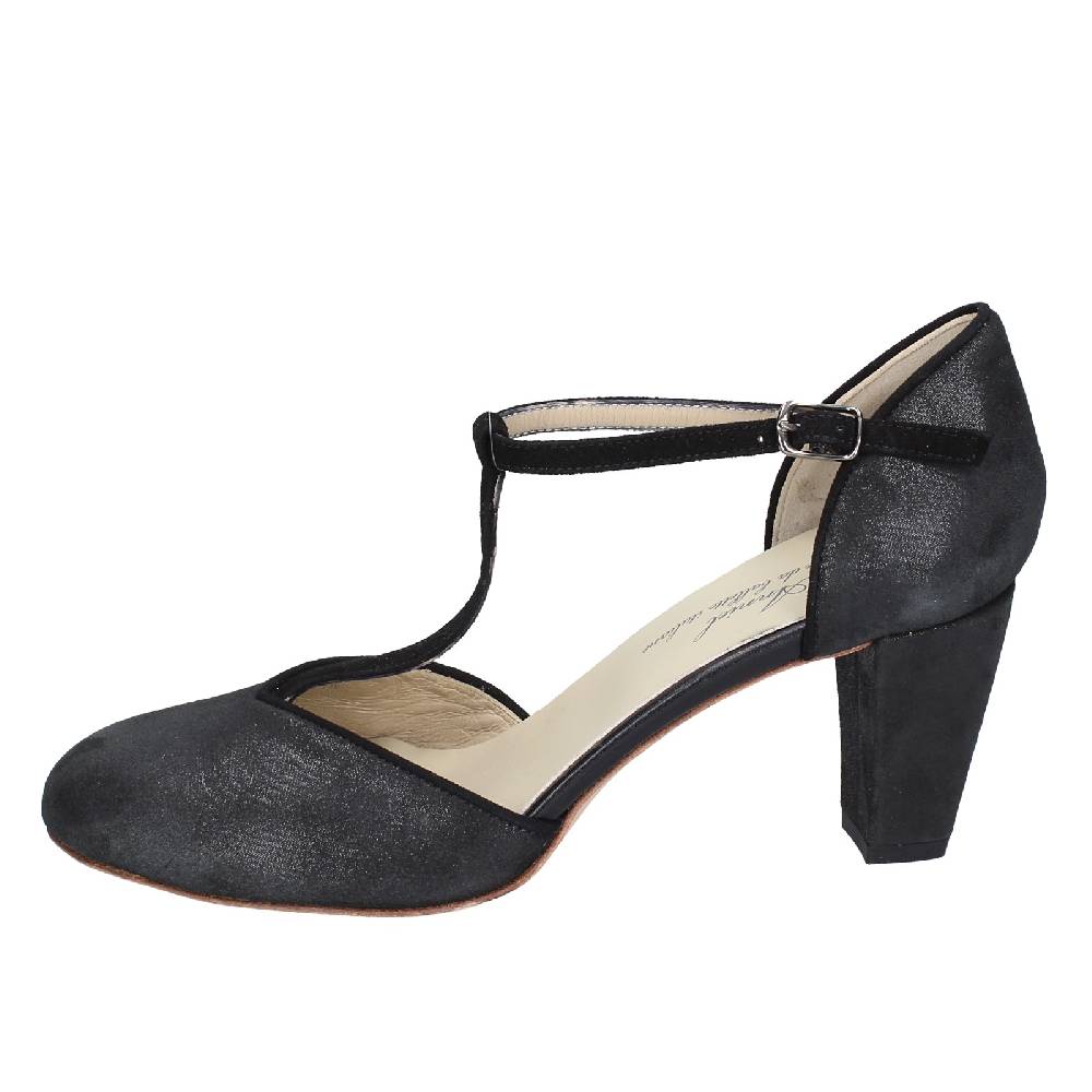 scarpe donna ANNIEL decollete nero camoscio EX258 Offerta speciale della fabbrica