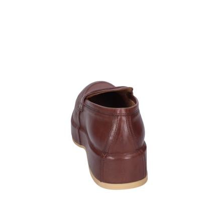 scarpe donna MOMA mocassini marrone pelle 1ESA19-NAC BC44 In Linea